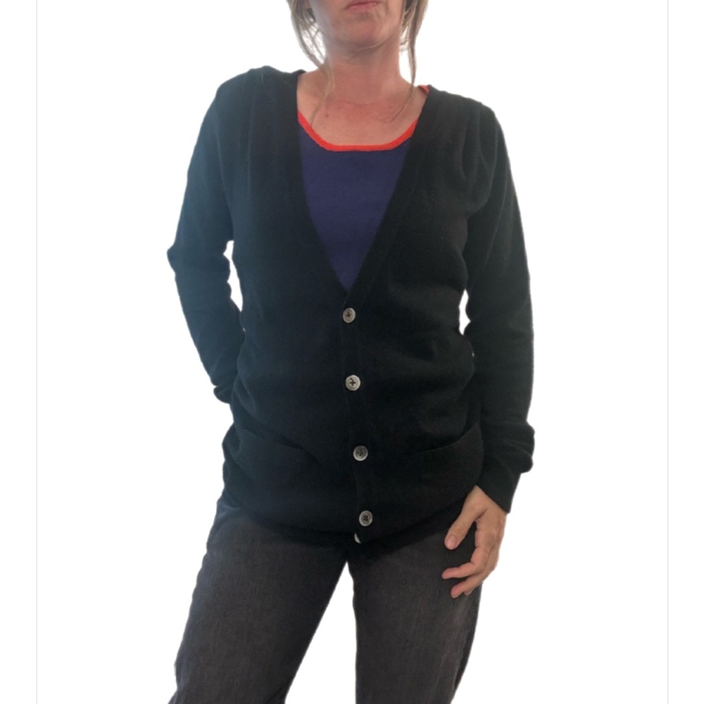 Authentic SACAI Cardigan Wool & Cashmere. Japan